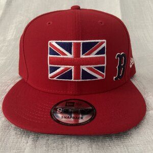 New Era Boston Red Sox London Series England British UK Flag 9Fifty 950 Hat NEW